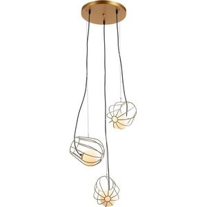 Lampa sufitowa Italux Melisa MDM-3942/3 GD 5635315 5900644439776