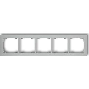 Karlik Deco Ramka pięciokrotna srebrny metalik (7DR-5) 5774833 5903418066055
