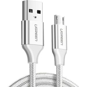 Kabel USB Ugreen USB-A - microUSB 1 m Biały (60151) 5857649 6957303861514
