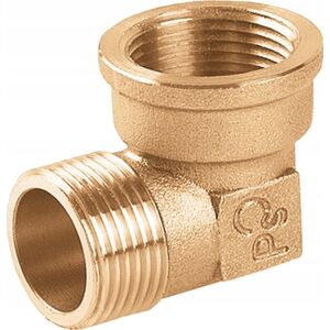 Perfexim Kolanko mosiądz wzmocnione WZ 1/2" PHA-311 G1/2 WZ PN16 [25/300] 5931240 5901880000409