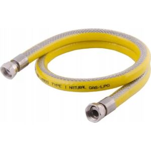 PROFITOR Przewód gazowy z dwoma nakrętkami obrotowymi G 1/2” e-GAZ Typ 111 GW/GW L = 2000 5934440 5907573471860