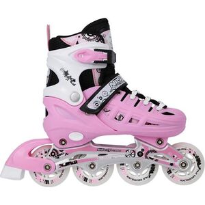Rolki Nils Extreme NH10905 z wymienną płozą regulowane różowe r. 31-34 6063192 5907695532814