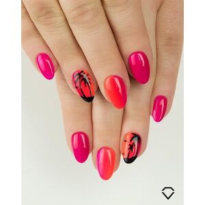 Semilac Lakier hybrydowy UV Hybrid SemiBeats by Margaret 517 Neon Pink 7ml 6123952 5902751400458