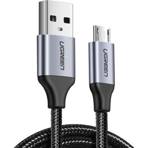 Kabel USB Ugreen USB-A - microUSB 2 m Szary (60148) 6213782 6957303861484