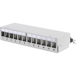 Digitus Desktop Patch Panel,12-Port 6218120 4016032435242