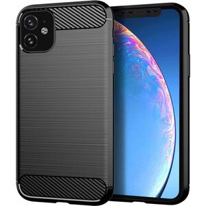 Etui Pancerne Carbon IPHONE 11 (6,1) czarne uniwersalny 6289185 5903657575219