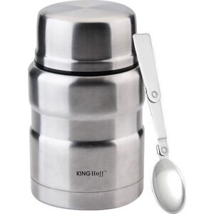 KingHoff Termos obiadowy KH-1457 0.5 l Srebrny 6382577 5908287214576