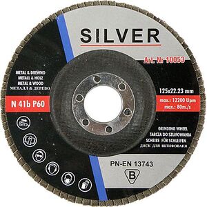 Silver ściernica listkowa 125mm P60 (10053) 6417998 5907589361629