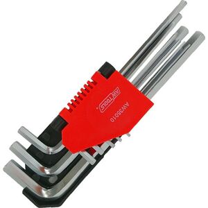 AWTools klucze imbusowe 1,5-10mm, 9 sztuk (AW35010) 6419032 5903041035039