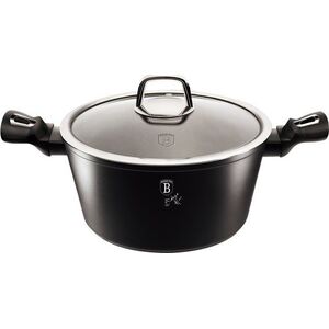 Berlinger Haus Garnek z pokrywką 24 cm 4.1 L Black Silver Collection BH/1852 6441749 5999056791558