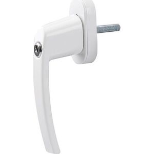 Olympia Olympia FGS 100 Window Handle with Lock white 6449050 4030152059850