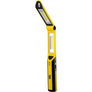 KEL Latarka warsztatowa akumulatorowa LED COB 3W+1W 2,6Ah Li-Ion /hak, magnes, powerbank/ LW-2PB 6459331 5902273410003