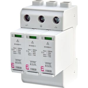 Eti-Polam Ogranicznik przepięć PV Typ 2 C ETITEC M T2 PV 1100/20 Y 002440515 6459722 3838895839415