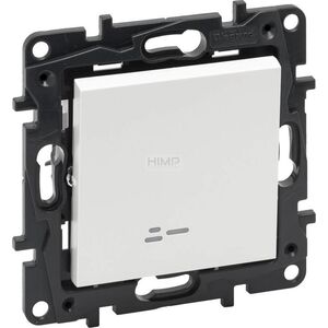 Legrand Niloe Step - łącznik schodowy podświetlany 10 AX - kolor biały 863116 6461069 3414971834545