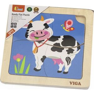 Viga Puzzle na podkładce Krówka 4 el. 6503245 6934510513139