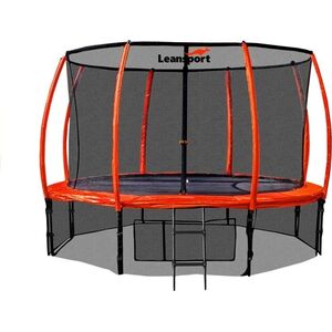 Trampolina ogrodowa Lean Sport Sport Best z siatką wewnętrzną 12 FT 366 cm 6520978 5902808159582