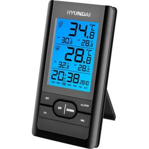 Stacja pogodowa Hyundai WS1070B czarna 6523567 8592417056531