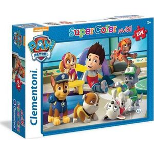 Clementoni Puzzle 104 elementy Maxi Psi Patrol 6576632 8005125239702