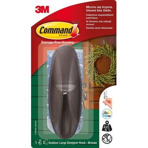 3M Command Hak na drzwi 1szt Outdoor plast. 3M 6609433 5902658095221