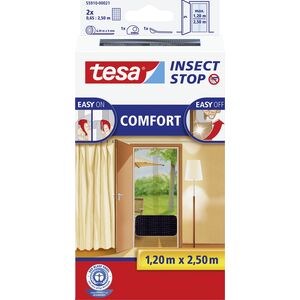 Tesa moskitiera na drzwi balkonowe 1,20x2,50m czarna (55910-00021-00) 6652971 4042448857668