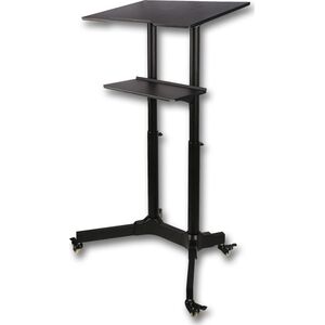 Techly Uniwersalne mobilne biurko stolik prezentacyjny czarny (ICA-TB TPM-1BK) 6758120 8051128101669