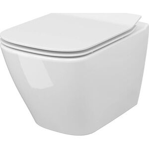 Miska WC Cersanit SET B220 City Square Clean On + deska Slim wolnoopadająca (S701-405-ECO) 6761909 5902115794971