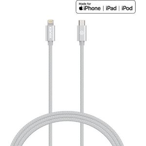 Kabel USB Kanex USB-C - Lightning 1.2 m Srebrny (36321-uniw) 6770756 815387022930