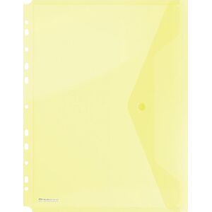 Donau Teczka kopertowa DONAU zatrzask, PP, A4, 200mikr., z europerforacją, żółta 6801870 5901498107866