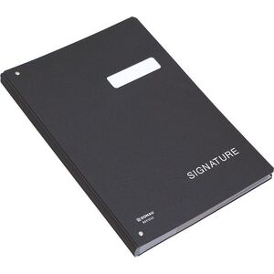 Donau Teczka do podpisu DONAU, karton, A4, 450gsm, 20-przegr., czarna 6801882 9003106063864