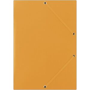 Donau Teczka z gumką DONAU, karton, A4, 400gsm, 3-skrz., pomarańczowa 6801925 5901498004615