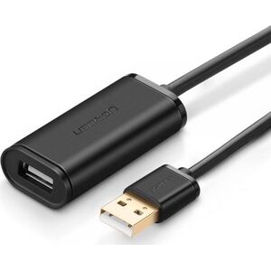 Kabel USB Ugreen USB-A - USB-A 5 m Czarny (UGR402BLK) 6859429 6957303813193