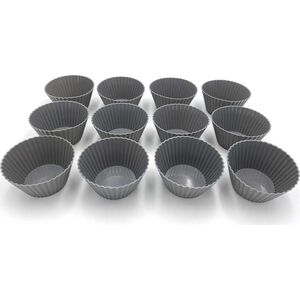 Brunbeste SILIKONOWE FOREMKI DO PIECZENIA MUFFINEK 12szt. 7094707 5906716915162