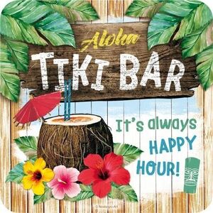 NOSTALGIC ART PODSTAWKA METALOWA POD KUBEK Tiki Bar 7096325 4036113461472