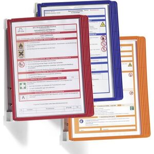 Durable Zestaw 5 paneli informacyjnych na ścianę Vario Durable pomarańczowy 7230738 4005546506500