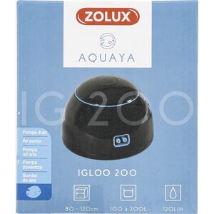 Zolux AQUAYA Igloo 200 kol. czarny 7244097 3336023207537