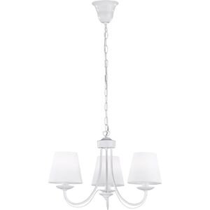 Lampa wisząca Trio Lampa sufitowa biała do salonu Trio CORTEZ 110600331 7340053 4017807343656