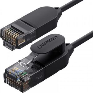 Ugreen Ugreen kabel przewód internetowy sieciowy Ethernet patchcord RJ45 Cat 6A UTP 1000Mbps 1 m czarny (70332) uniwersalny (58914-uniw) - 58914-uniw 7363220 6957303873326