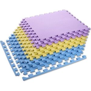 One Fitness Mata ochronna MP10 180 cm x 180 cm x 1 cm wielokolorowa 7363920 5907695592030