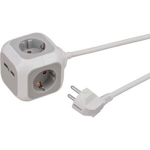 Brennenstuhl przedłużacz biurkowy kostka USB 7422422 3281851501015