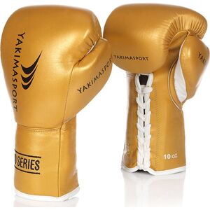 YakimaSport RĘKAWICE BOKSERSKIE TIGER GOLD/BLACK L 7444918 5903796711042