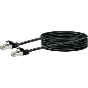 Schwaiger Schwaiger CAT6 Netzwerkkabel , S/FTP, 2,5m, schwarz 7467290 4004005019520