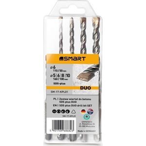 Wiertło Smart zestaw wierteł do betonu sds plus duo 7468524 5901769686823