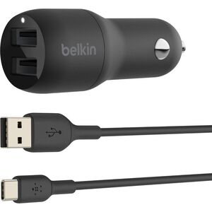 Ładowarka Belkin Dual 2x USB-A 2.4 A  (CCE001bt1MBK) 7531842 745883790456