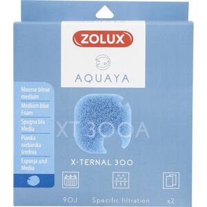 Zolux AQUAYA Wkład gąbka Blue Foam Xternal 300 7544713 3336023302478