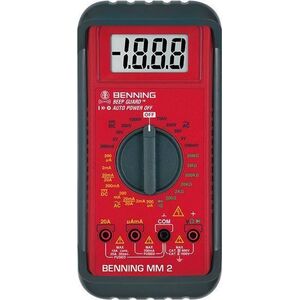 Benning Miernik uniwersalny BENNING MM 2, cyfrowy z akcesoriami 7565316 4014651000520