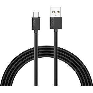 Kabel USB T-Phox USB-A - USB-C 2 m Czarny 7740983 6970225139622