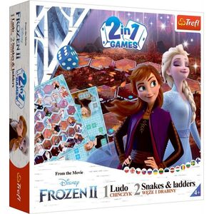 Trefl Gra 2w1 Chinczyk Węże i drabiny Frozen 2 7842588 5900511020687
