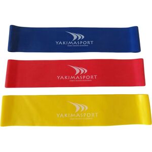 YakimaSport Mini Band różne poziomy oporu w zestawie wielokolorowy 3 szt. 7910710 5903796711608