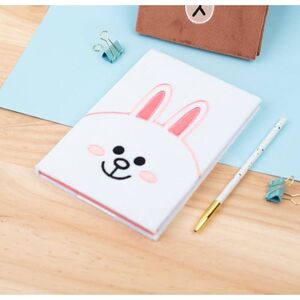 Line Friends Pluszowy Notes / Notatnik A5 Króliczek Cony 7923960 5055918633982