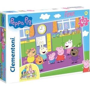 Clementoni Puzzle 40 podłogowe Peppa Pig 7926873 8005125254583